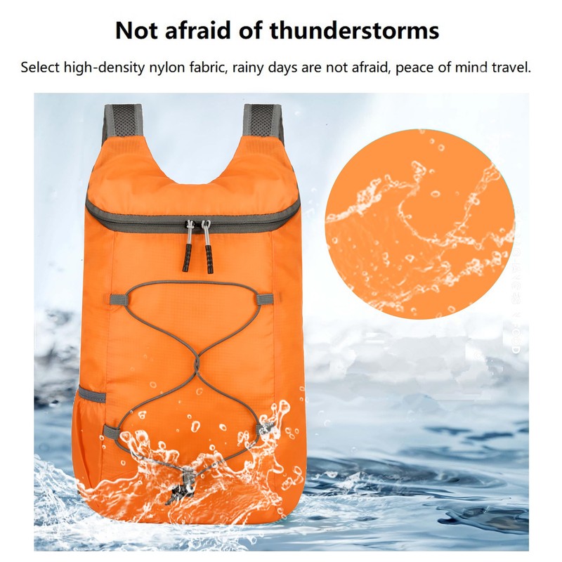 levayhill 16L Hiking-Daypack Lightweight-Foldable Travel-Backpack Water-Resistant Camping Outdoor Packable Easy