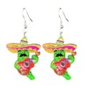 Colorful Mexican Cinco De Mayo Letter Chill Cactus Shape Resin