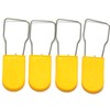 20pcs Security Metal Wire Padlocks, Plastic Security Seals Disposable Anti-Tamper
