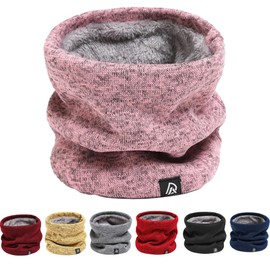 VEVE & MIKI Neck Warmer for Winter, Cold Protection, Windproof, Warm, Fleece-Lined, Warm, Thick, Solid, Thermal, Multifunctional, Solid, Work, Not Stough, Stretchy, Breathable, Soft, For Work or