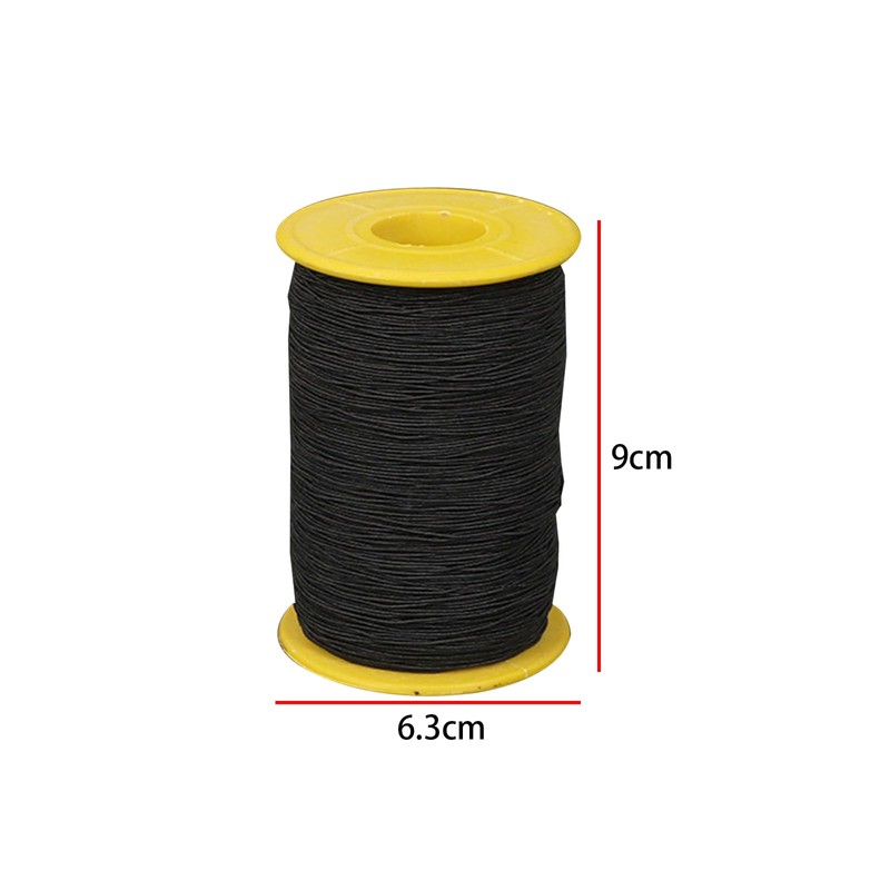 1 Spool Shirring Elastic for Sewing Elastic Sewing Thread Black