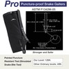 Unigear Snake Gaiters, Puncture-Proof Leg Gaiters, Lightweight, Super Thin, Hunting
