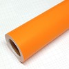 DIYAH 4D Orange Carbon Fiber Vinyl Wrap Sticker with Air