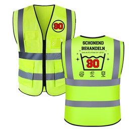 Bliceon 60th Birthday Gifts, Men's Birthday Vest Gifts, Funny Birthday Vest, Birthday Party Vests for Men and Women, 30, One size