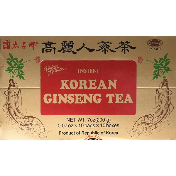 Prince Of Peace Instant Korean Panax Ginseng Tea - 100Count