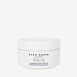 Acca Kappa Šfarìa Aromatic Body Butter 200 mL Nourishing Vitamin-E Shea and Wheat Germ for Dry Skin Men and Women
