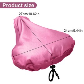 LuLiyLdJ 1 x Purple Bicycle Saddle Cover, Bicycle Saddle Cover, Bicycle Rain Cover