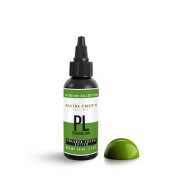 Pastry Chef's Boutique Intuition Collection Premium Colored Cocoa Butter Coloring for Chocolate - 1.7 oz (Persian Lime, 1.7 Oz.)