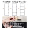 Grestar 8 Compartments Detachable Makeup Organizer, Acrylic Cosmetic Storage Jewelry