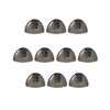 AroneMom-Cúpulas para audífonos grandes de 10 mm abiertas para reemplazo