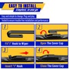 4 wipers Replacement for 2007-2014 Toyota FJ Cruiser, Windshield Wiper