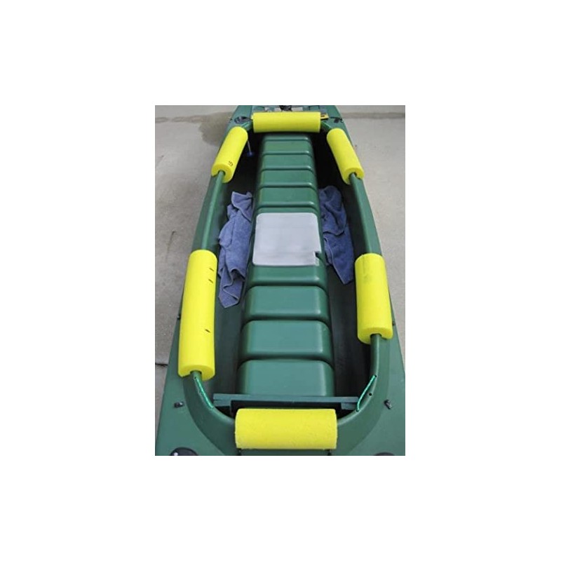 Jumbo Clamp-On Foam Noodles 6 Pack - White