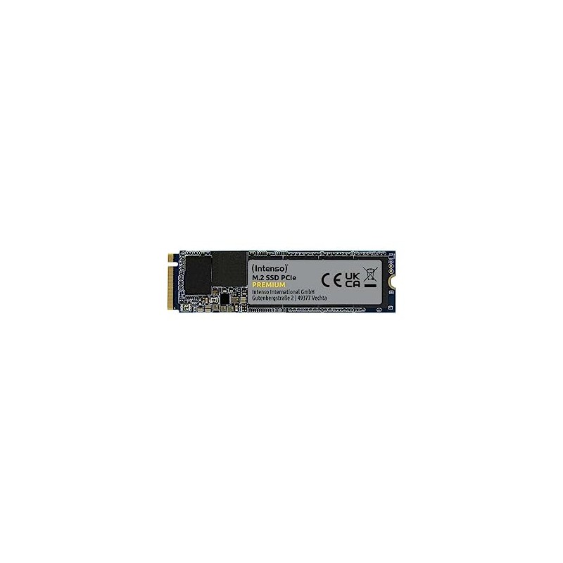 Intenso 250GB M.2 SSD PCIe Premium, up to 2100 MB/s,