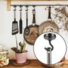 FINDMAG Pack of 6 Magnetic Hooks, Black, 22.7 kg +