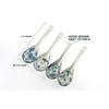 4Pcs Asian Soup Spoon,Chinese Ceramic Soup Spoons,Non-Slip Japanese Soup Spoon,Ramen