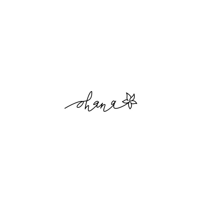 Lettering Tattoo - Temporalis® | Temporary Tattoo - Vegan and