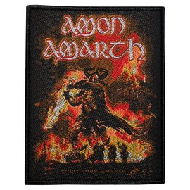 Amon Amarth Surtur Rising Patch Woven 8 x 10 cm