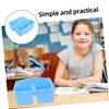 SEWACC Storage Caddy Organizer with Handle Portable Classroom Basket for