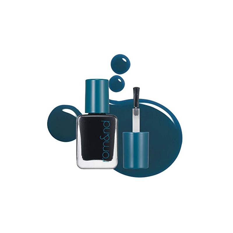 Rom&nd Mood Pebble Nail 05 Deep Aqua 7g - Beautiful