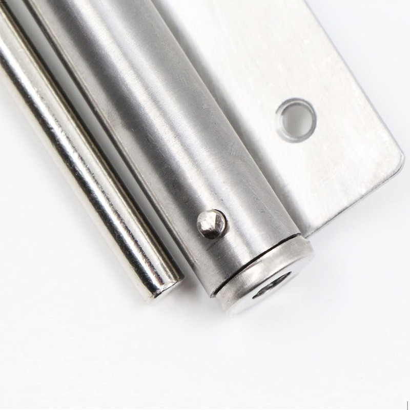 Door Closer Bar Door Closer Stainless Steel Adjustable Force Surface-Mounted