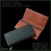 Cheval noir Long Wallet, Men's Wallet, Foldable, Genuine Leather, Bi-fold