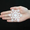 52 Original Snowflake Clings Quick and Simple Christmas Window Decorations