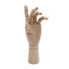 Paintersisters Link hand, 30 cm left, movable model hand, wooden