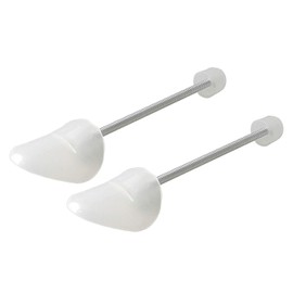 1 x Pair of Shoe Tree + 1 Microfibre Cloth VANI 30 x 30 cm (per purchase) Size 37 38 39 40 41 42 43 44 45 with Suspension Plastic Colour: Transparent or Anthracite, Allaroundprofi24