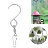 20pcs Wind Spinner S Hook Clips 360 Degree Rotation 304