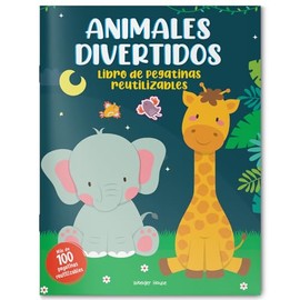 Reusable Sticker Book Animal Fun - Spanish (Spanish Edition)