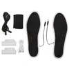 2Pcs Electric Heated Insoles Smart 3 Gears Temperature Adjustment Warm