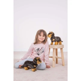 Teddy Hermann 91923 Dog Wire-Haired Dachshund 11"/28 cm, Soft Toy, Plush Toy