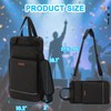 Drum Stick Bag with Hanging Hook,Drumsticks Bags with Adjustable Shoulder