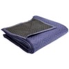 PackRite Deluxe Moving Blanket Pad, Quilted Blue 72"x80"