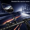 1Pair 360° Rotation Aluminum Alloy Mountain Bike Bicycle Handlebar Back