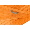 Lashuma Hand Towels Set Orange Clementines, 2 x Terry Towelling