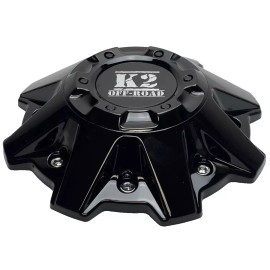 K2 Off-Road Gloss Black Wheel Center Cap CAP-903L210