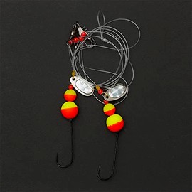 Ron Thompson Sea-Rig 13 - Flounder Classic I, flat fish leader, length of 105 cm, main line 0.55 mm and mouth cord 0.35 mm, hook size 2/0