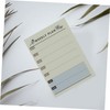 TEHAUX 6pack Daily Planner Notepad Compact To-do List Notebooks Page