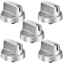 Upgraded WB03X29300 for GE Gas Stove Knobs, Cooktop Knob Replace for GE Part Number WB03X29300 AP6301265 4585904, Replacement Knob for GE Burner Stove JGP3030SL1SS JGP3030SL2SS JGP3036SL1SS, 5 Pack