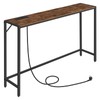MAHANCRIS Console Table, Narrow Sofa Table, 43.3” Entrance Table with