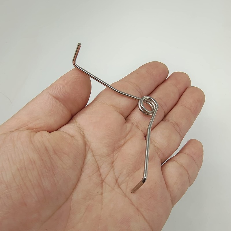 4pcs Stainless Steel Small Torsion Spring V-Shape Compression Spring for