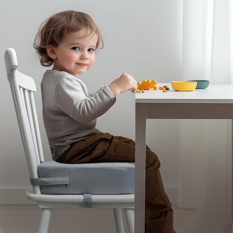 Acxseo Booster Seat for Kitchen Chair,Non-Slip Bottom Easy to Clean