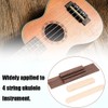 Rosewood Ukulele Bridge Nut and Saddle - 4 String Ukulele