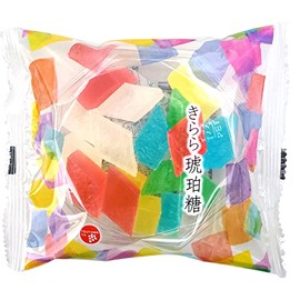 Tsuyamaya Seika Kirara Amber Sugar, 3.5 oz (100 g) x 4 Packs