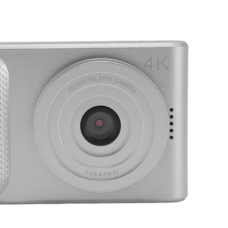 Digital Camera, 4K, Electronic Image Stabilization, Anti-Scratch, 16x Digital Zoom,