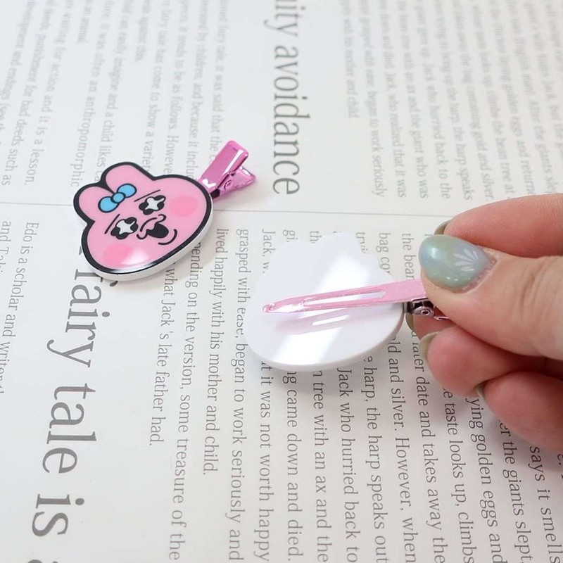 Opanchusagi [Hair Access] Acrylic Hair Clip/1 Ensky Present Character Goods
