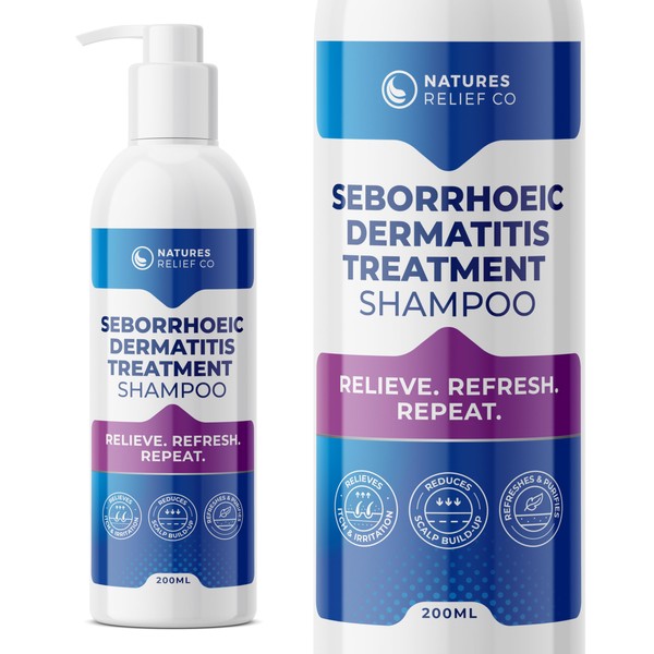 Seborrhoeic Dermatitis Shampoo | Natural Relief for Itchy, Sensitive Scalps