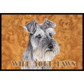 Caroline's Treasures Schnauzer Indoor or Outdoor Doormat, 18" x 27", Multicolor