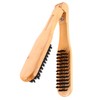 Herramienta De Peinado, Peine De Madera Con Doble Cepillo, Tienda